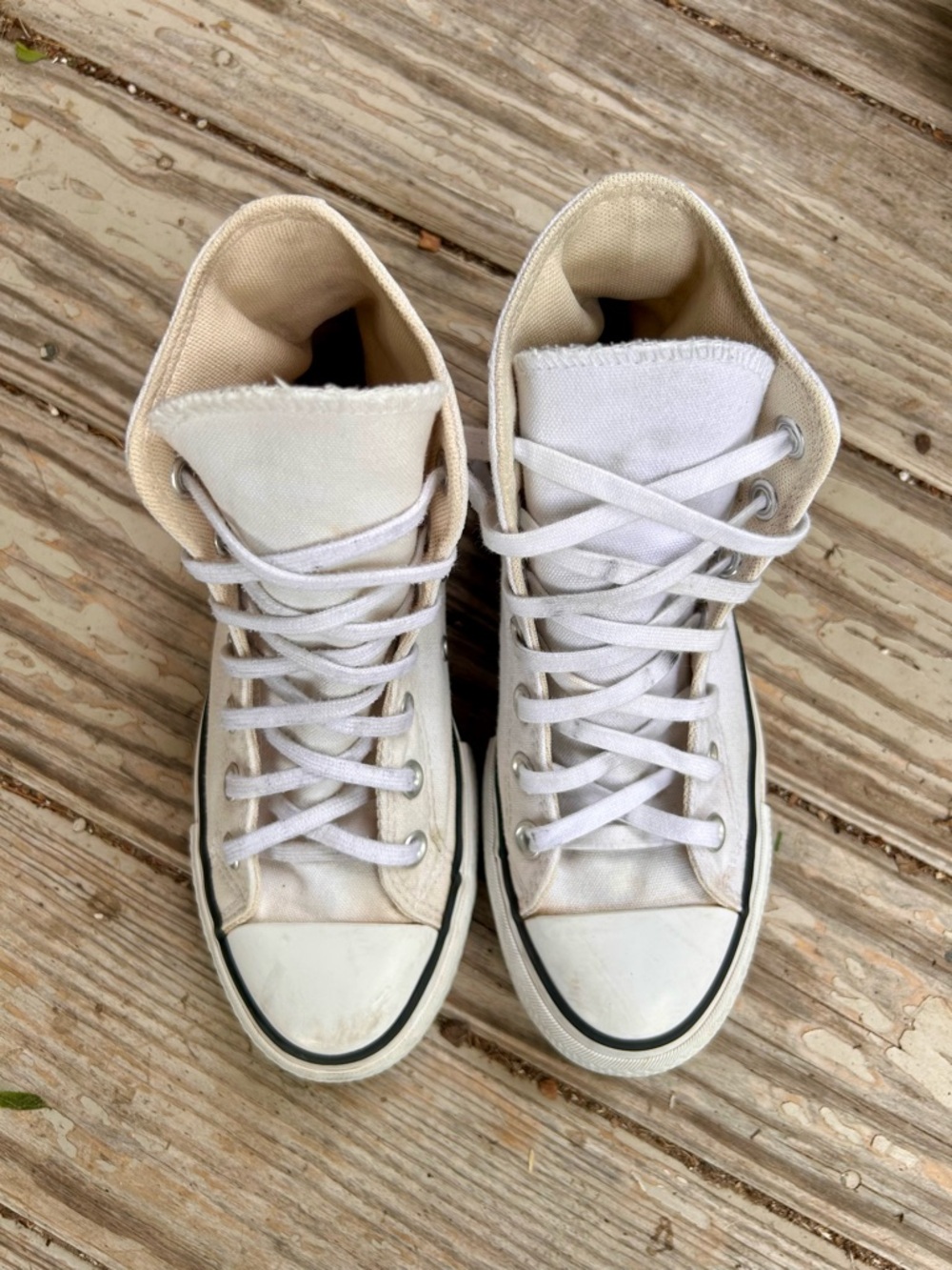 Converse ALL STAR Chuck Taylor High-Top Platform Sneakers - Picture 2 of 7